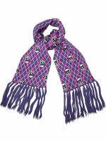 Rock Daddy Schal Scarf Set Fingerlose Handschuhe Stulpen Skull  5000