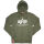 Alpha Industries Herren Basic Zip Hoody 178325 Kapuzenjacke  Dark Olive 6412 M