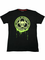 Darkside T-Shirt Zombie Outbreak Splatter Horror Blut...