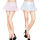 Hell Bunny Rock Laura Skirt Candy Gestreift Rosa Hellblau Minirock Tüll