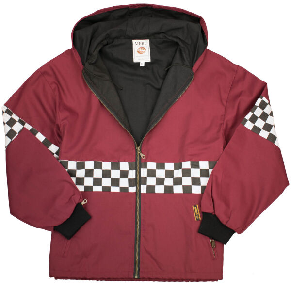 Merc London Jacke England James Jacket Burgundy 5040 M