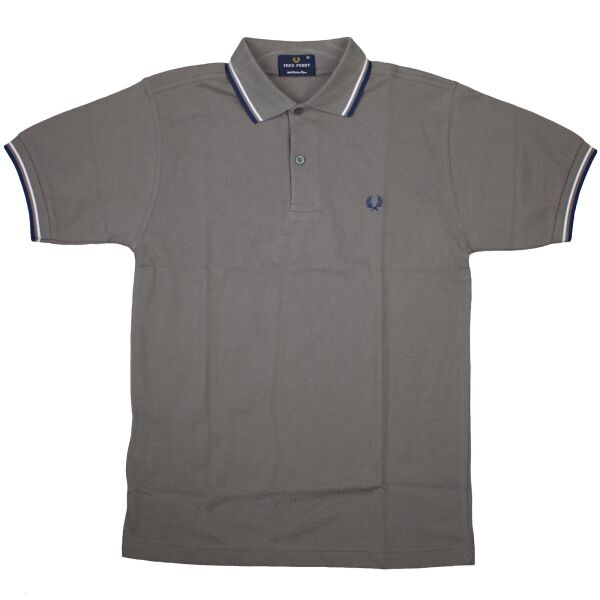 Fred Perry Herren Polo Shirt M1200 168 Piquee Grau 5432 XXL