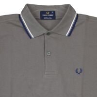 Fred Perry Herren Polo Shirt M1200 168 Piquee Grau 5432 XXL