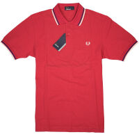 Fred Perry Herren Polo Shirt M1200 B08 Rot 5377