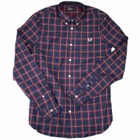 Fred Perry Herren Button Down Langarmhemd M7297 395...