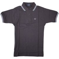 Fred Perry Herren Polo Shirt M1200 163 Anthrazit Made in...
