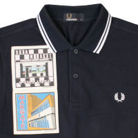 Fred Perry Herren Polo Shirt M4247 608 Margate On The Run...