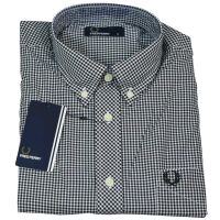 Fred Perry Herren Button Down Langarmhemd M8299 102 6123
