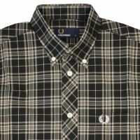 Fred Perry Herren Button Down Langarmhemd M8304 297 5746