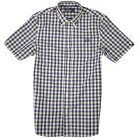 Fred Perry Herren Button Down Kurzarm Hemd M6398 Kariert B51 5664