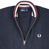 Fred Perry Cardigan Strickjacke K6378 608 Knitted Bomber...