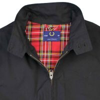 Fred Perry Herren England Jacket J1101 102 Schwarz Made...
