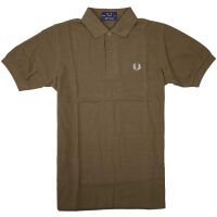 Fred Perry Herren Polo Shirt M3 103 Braun Made in England...