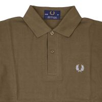 Fred Perry Herren Polo Shirt M3 103 Braun Made in England...