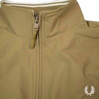 Fred Perry Herren Jacke J3511 589 Brentham Jacket Bronze Beige 7309