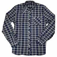 Fred Perry Button Down Langarmhemd M3533 C16 Service Blue...