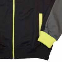 Fred Perry HerrenTrainer Weste Retro Trainingsjacke J5323 102 Schwarz Neon 7058