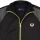 Fred Perry HerrenTrainer Weste Retro Trainingsjacke J5323 102 Schwarz Neon 7058