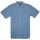 Fred Perry Herren Button Down Kurzarm Hemd M5257 547 Blau Weiß kariert 7062