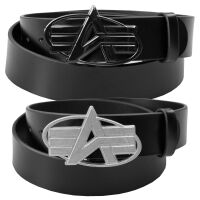 Alpha Industries Herren Gürtel Logo Belt Farbauswahl