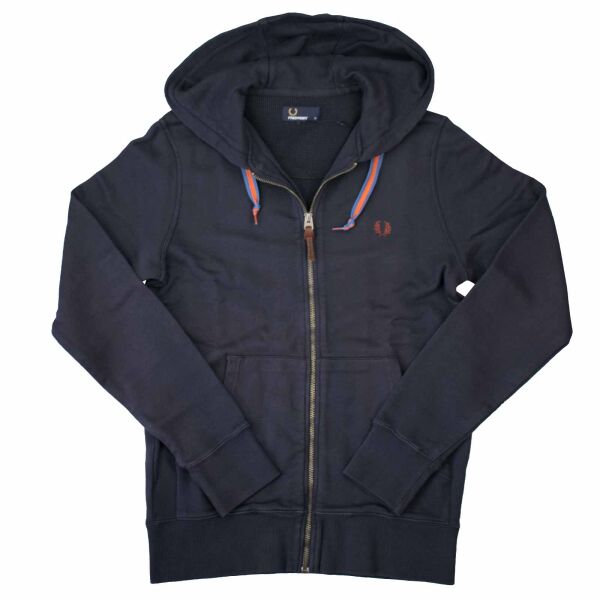 Fred Perry Herren Kapuzenjacke Zipper Hoodie J1218 704 Navy 7075