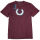 Fred Perry Herren T-Shirt M3602 799 Mahogany Distorted 7365