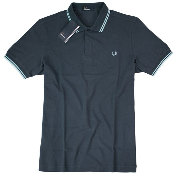 Fred Perry Herren Polo M3600 738 Dark Airforce Navy 7371