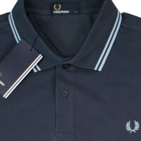 Fred Perry Herren Polo M3600 738 Dark Airforce Navy 7371