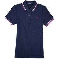 Fred Perry Damen Polo Dark Cabon G3600 584 Dunkelblau...