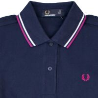 Fred Perry Damen Polo Dark Cabon G3600 584 Dunkelblau...