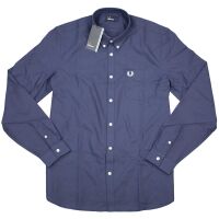 Fred Perry Herren Button Down Langarmhemd Classic Oxford...