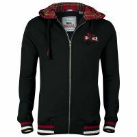 Lonsdale Herren Kapuzenjacke Weste Lancaster Schwarz...