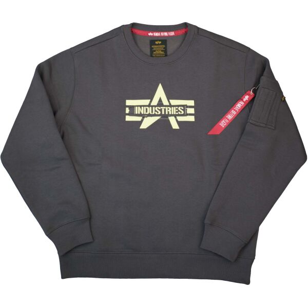 Alpha industries sweatshirt grey online