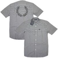 Fred Perry Herren Hemd Kurzarm Buttondown Kragen M7548...