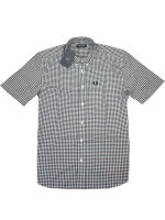 Fred Perry Herren Hemd Kurzarm Buttondown Kragen M7548...