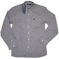 Fred Perry Herren Button Down Langarmhemd M6533 100...