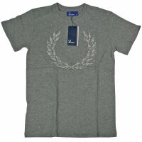 Fred Perry Herren T-Shirt M4304 557 Grau Männer...