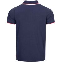 Lonsdale Herren Polo Lion 110629 Slim Fit Navy 6023