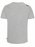 Lonsdale Herren T-Shirt Southfleet 114744 1004 Marl Grey Slim Fit 6028