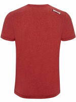 Lonsdale Herren T-Shirt Wrotham 114742 2582 Marl Red Slim...