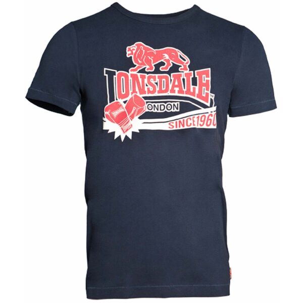 Lonsdale Herren T-Shirt Peterborough  Navy 113328 3008 Slim Fit 6032