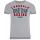 Lonsdale Herren T-Shirt Cobham 114736 1004 Marl Grey Slim Fit 6035