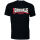 Lonsdale Herren T-Shirt Two Tone 113170 Schwarz 6038