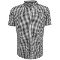 Lonsdale Herren Button Down Kurzarmhemd Richy 113201 1500...