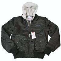 Lonsdale Herren Jacke Clifton 115482 Bomberjacke Schwarz...