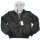 Lonsdale Herren Jacke Clifton 115482 Bomberjacke Schwarz Kapuze 6044