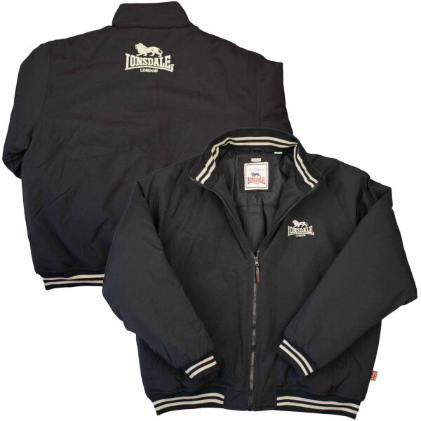 Lonsdale Herren Jacke Becklow 18025 Schwarz 6055