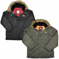 Lonsdale Herren Jacke Midland Parka 117004 Winterjacke...