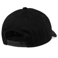 Lonsdale Cap Salford Kappe Schwarz mit 3D Stick 6102