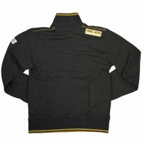 Lonsdale Herren Trainingsjacke 50Year Anniversary Schwarz / Gold Vintage 6110